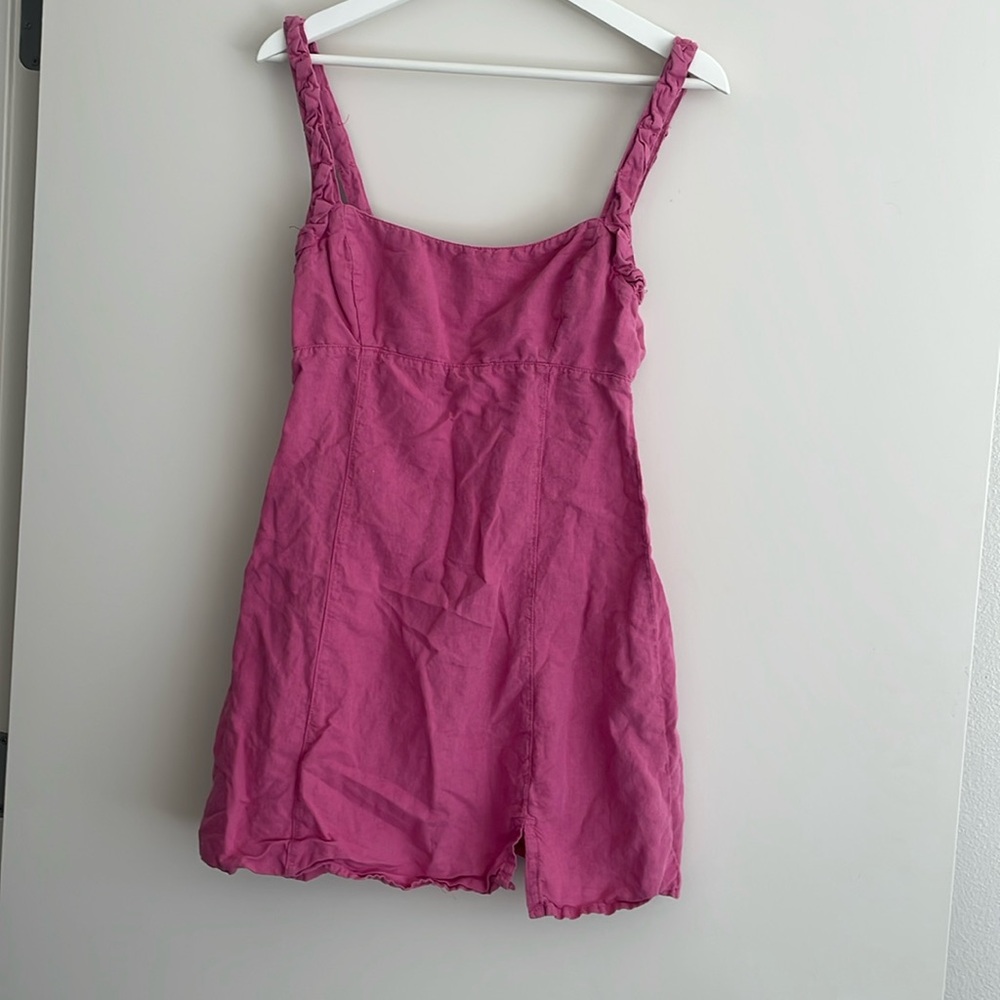 Pink Zara Cotton Sundress Size M
